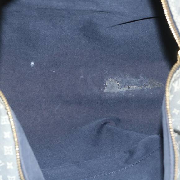LOUIS VUITTON Monogram Idylle Speedy Voyage Boston Bag Navy M56706 - Picture 10 of 16